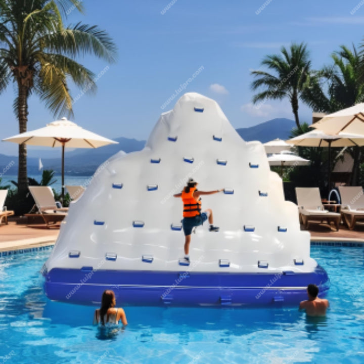 Inflatable Floating Iceberg Game