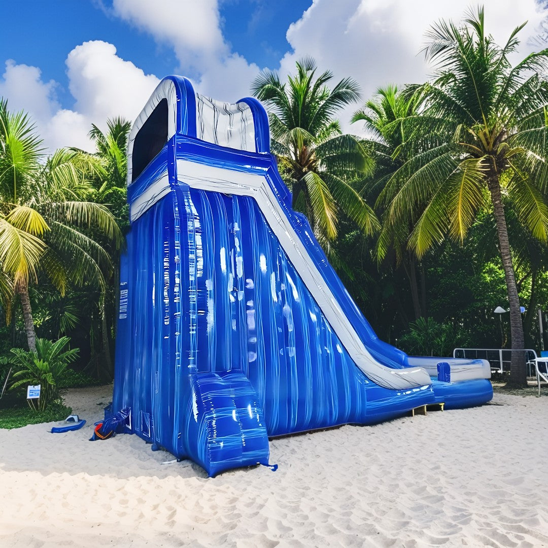 Aqua Inflatable Thrill Slide