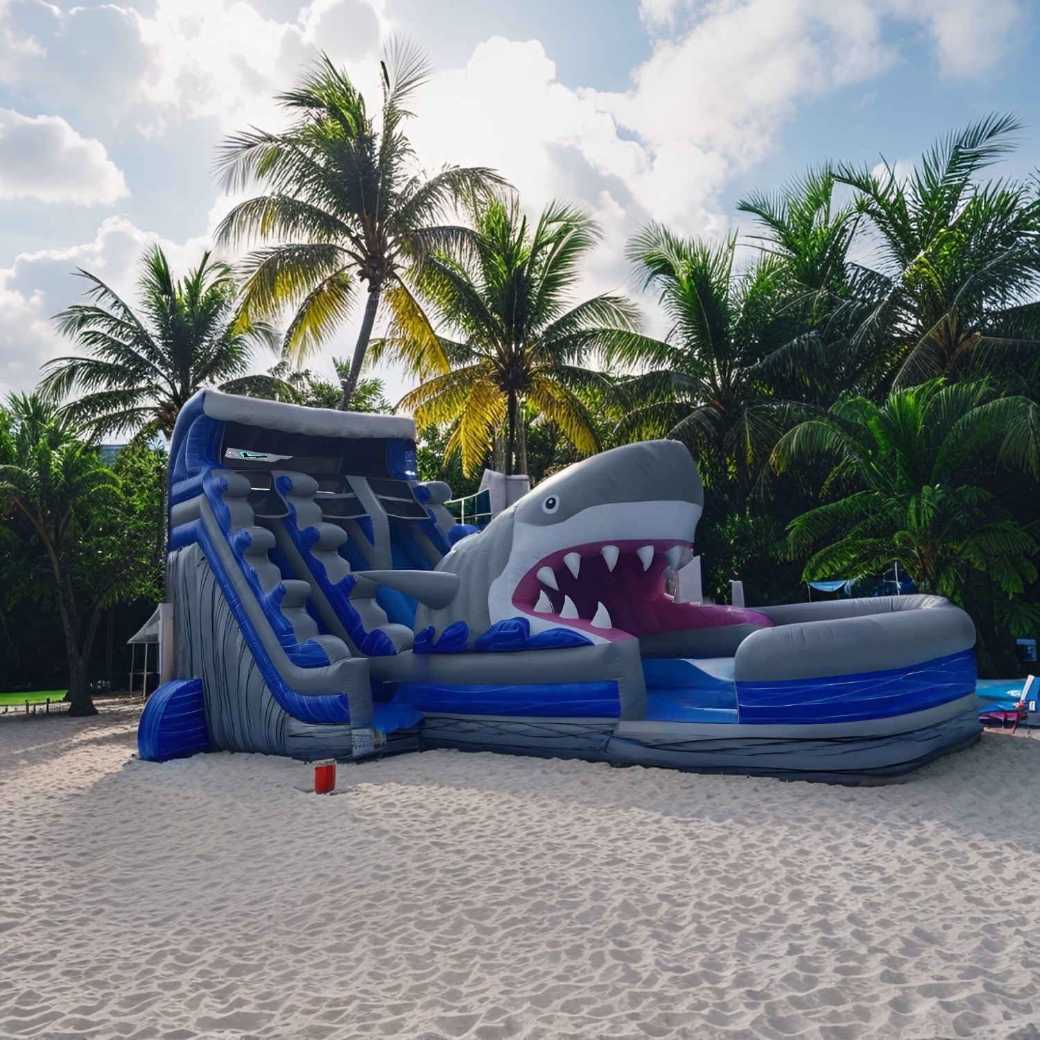 Shark Water Slide Bounce