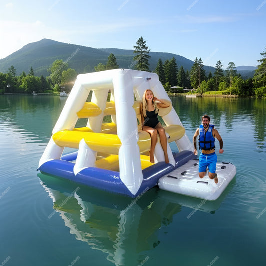 Inflatable Floating Jungle Gym