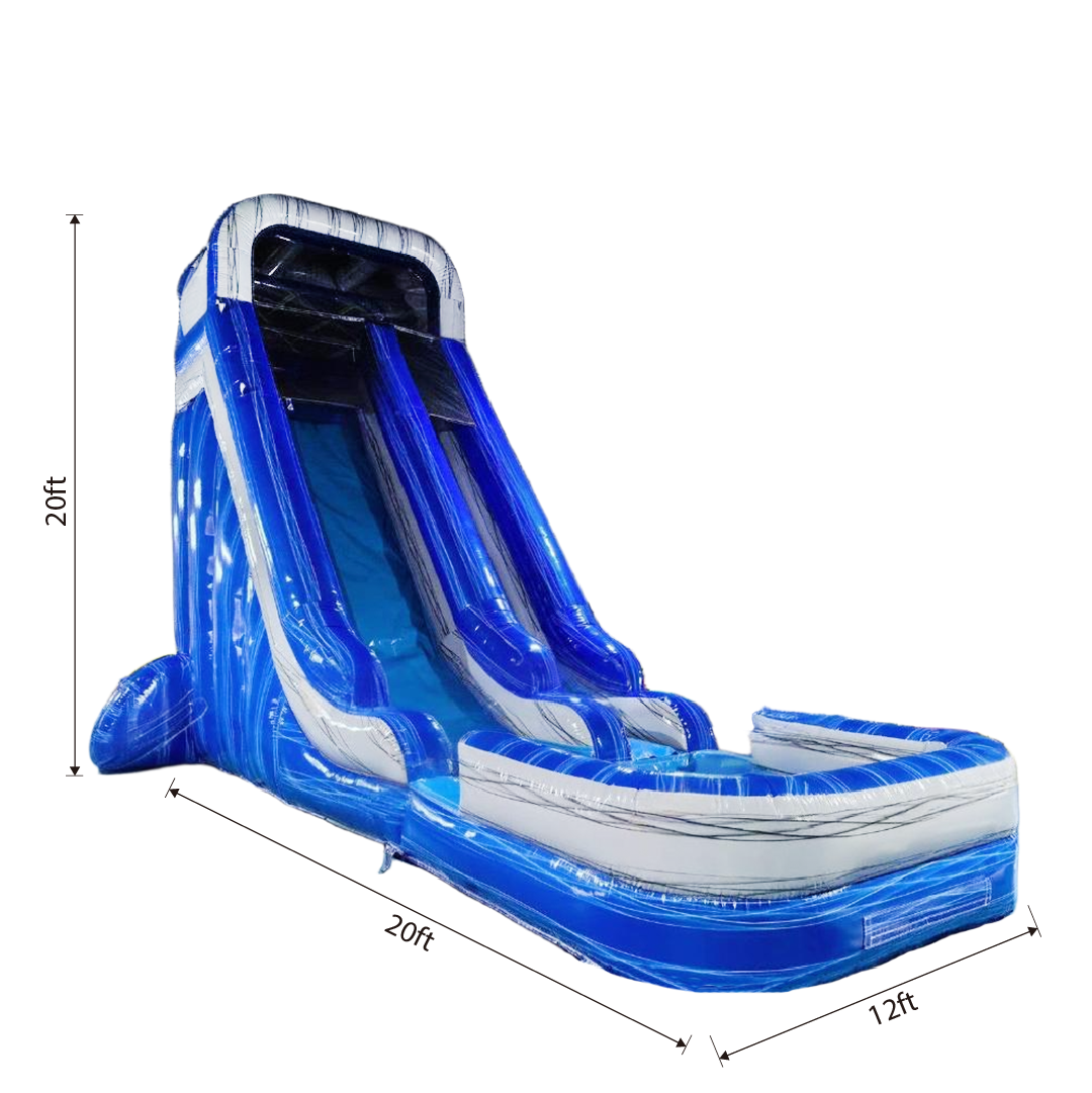 Aqua Inflatable Thrill Slide