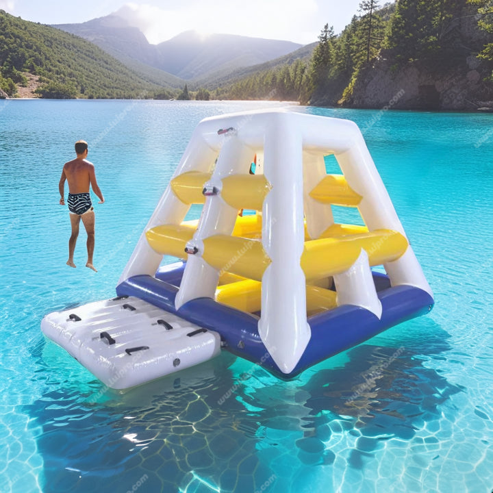 Inflatable Floating Jungle Gym