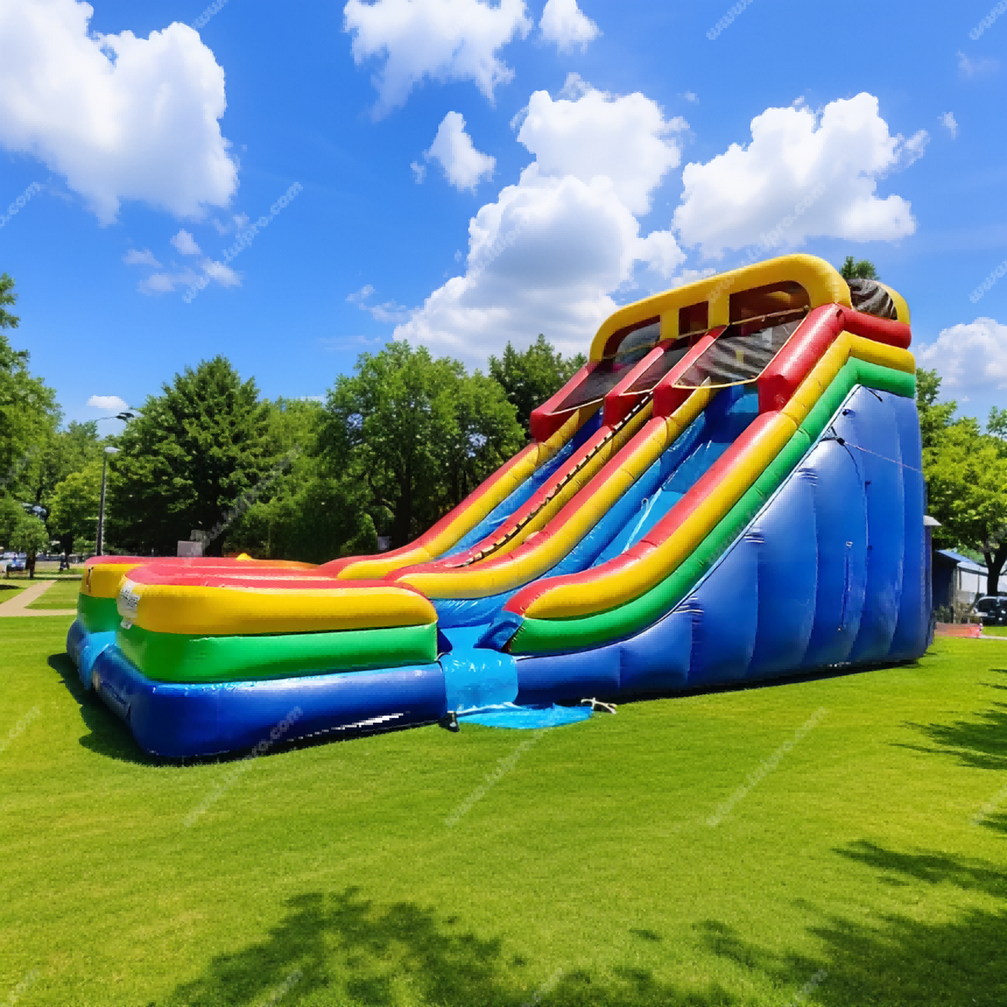 Double Rush Water Slide