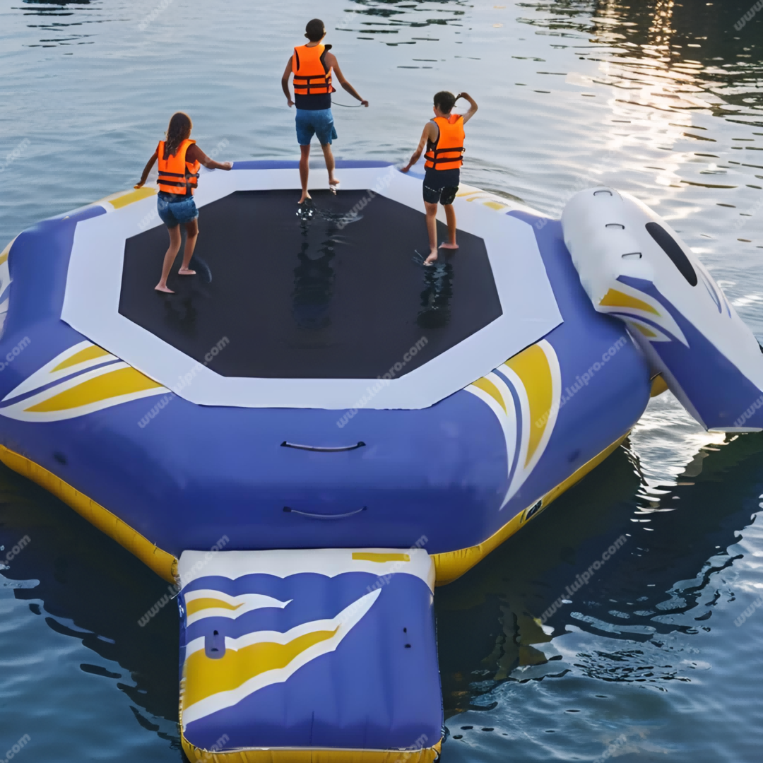Inflatable Water Trampoline Set
