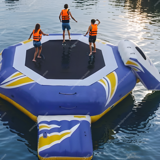 Inflatable Water Trampoline Set