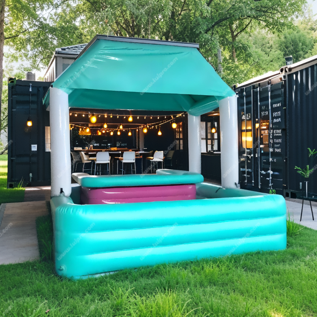 Floating Bar with Lights