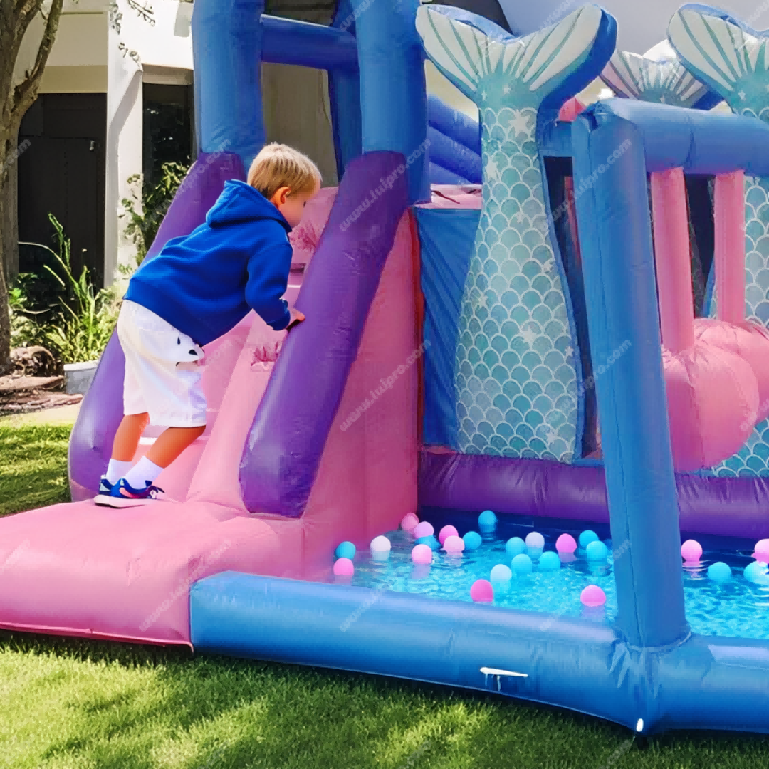 Mermaid Inflatable Water Slide