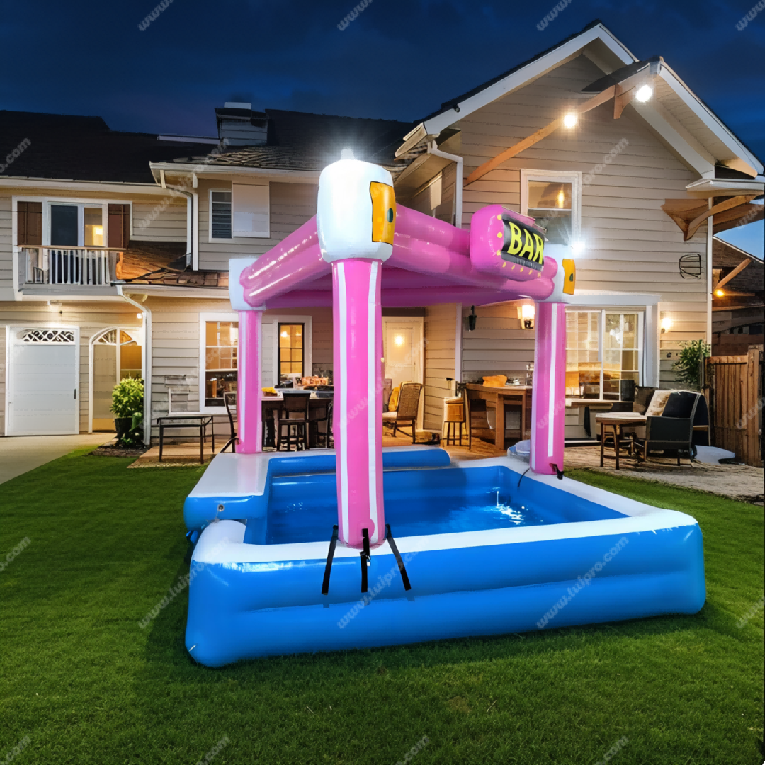 Inflatable Pool Bar for Party Events