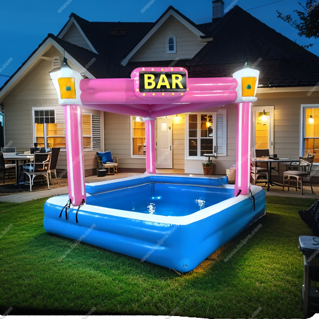Inflatable Pool Bar for Party Events