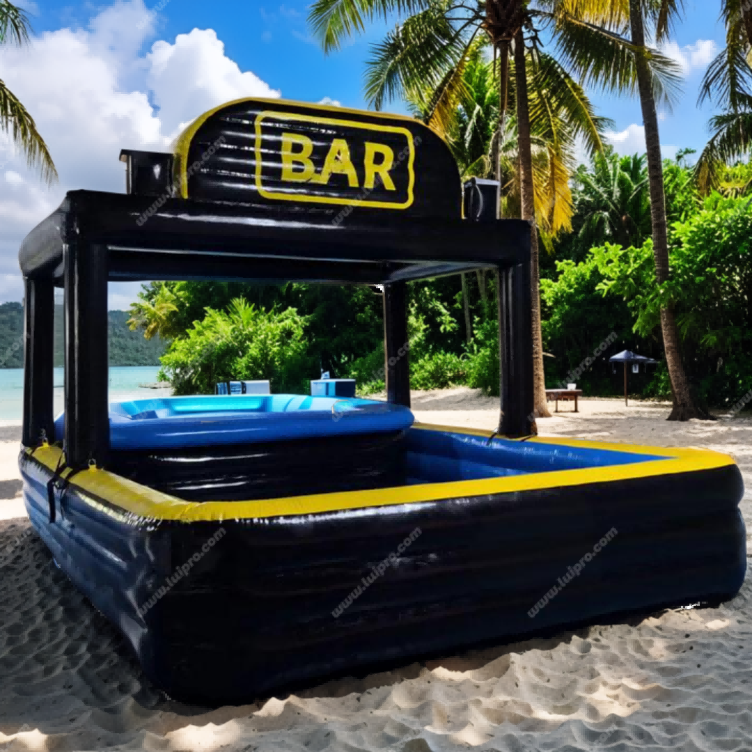 Multi-Color Floating Bar Table