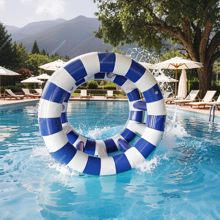 Inflatable Water Roller Run