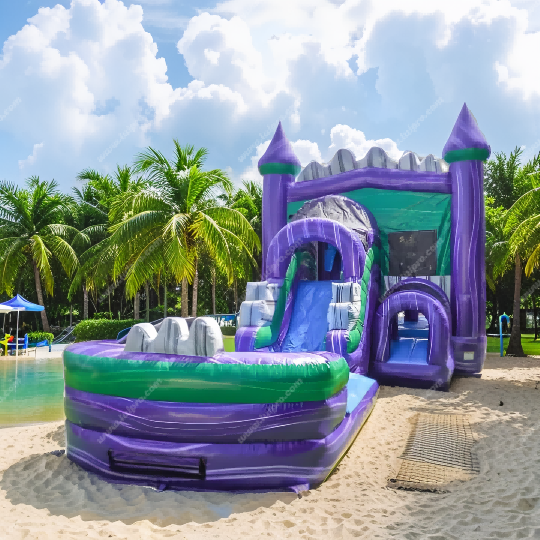 Royal Inflatable Slide Castle
