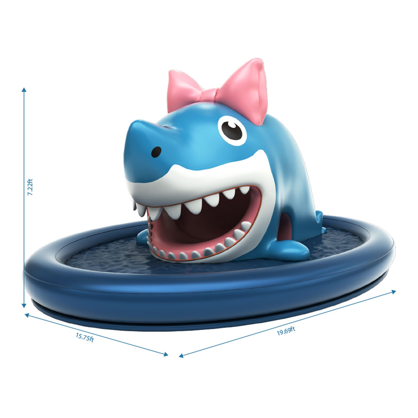 Shark Castle Inflatable house