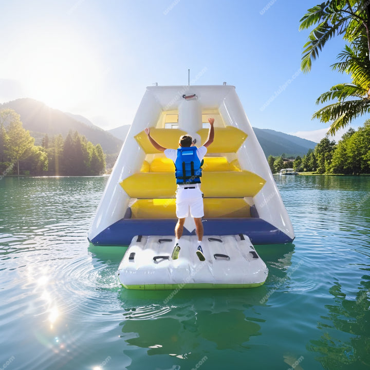 Inflatable Floating Jungle Gym