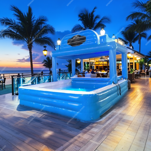 Fun Floating Pool Bar