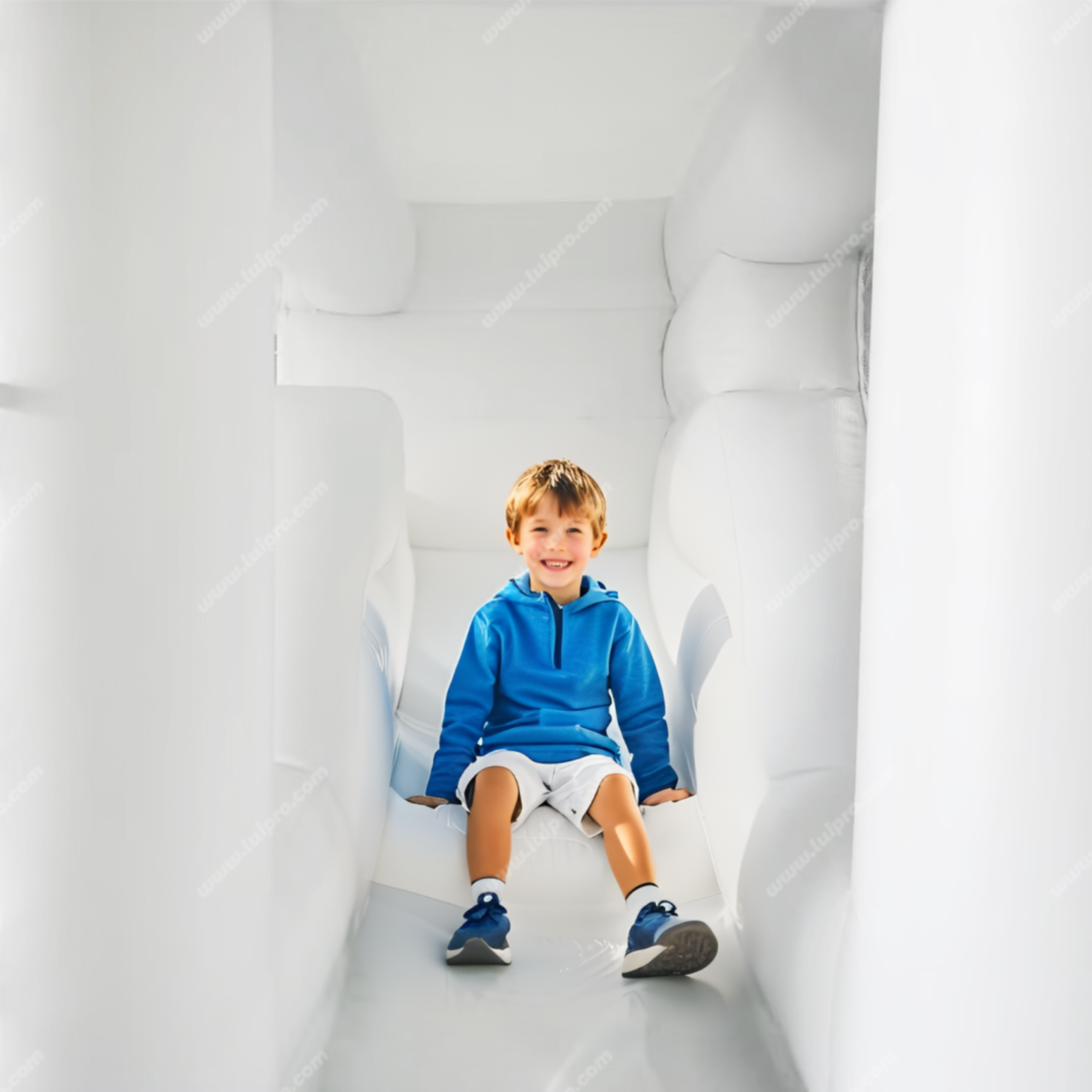 Inflatable Slide Pit Bounce House
