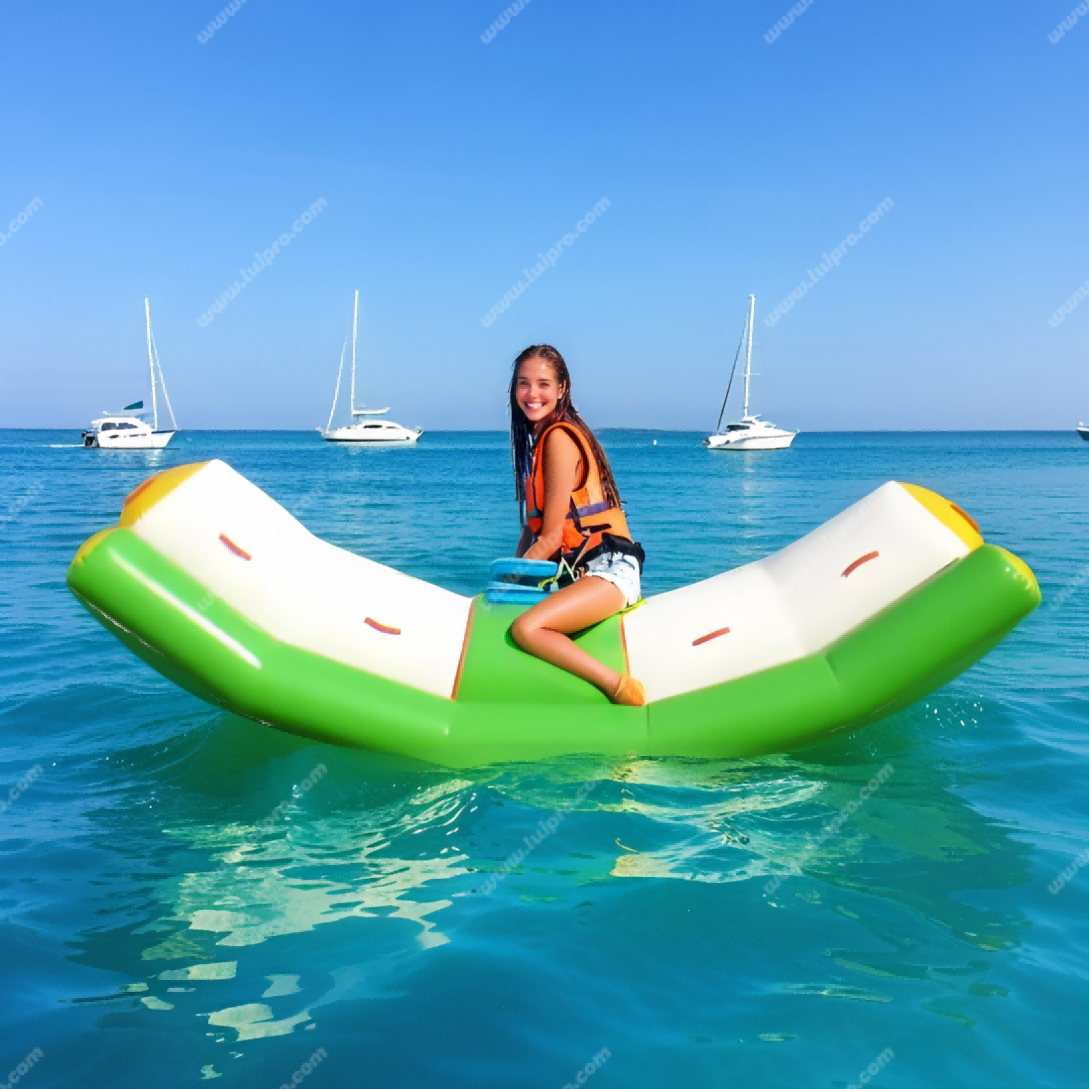 Inflatable Water Seesaw Rocker