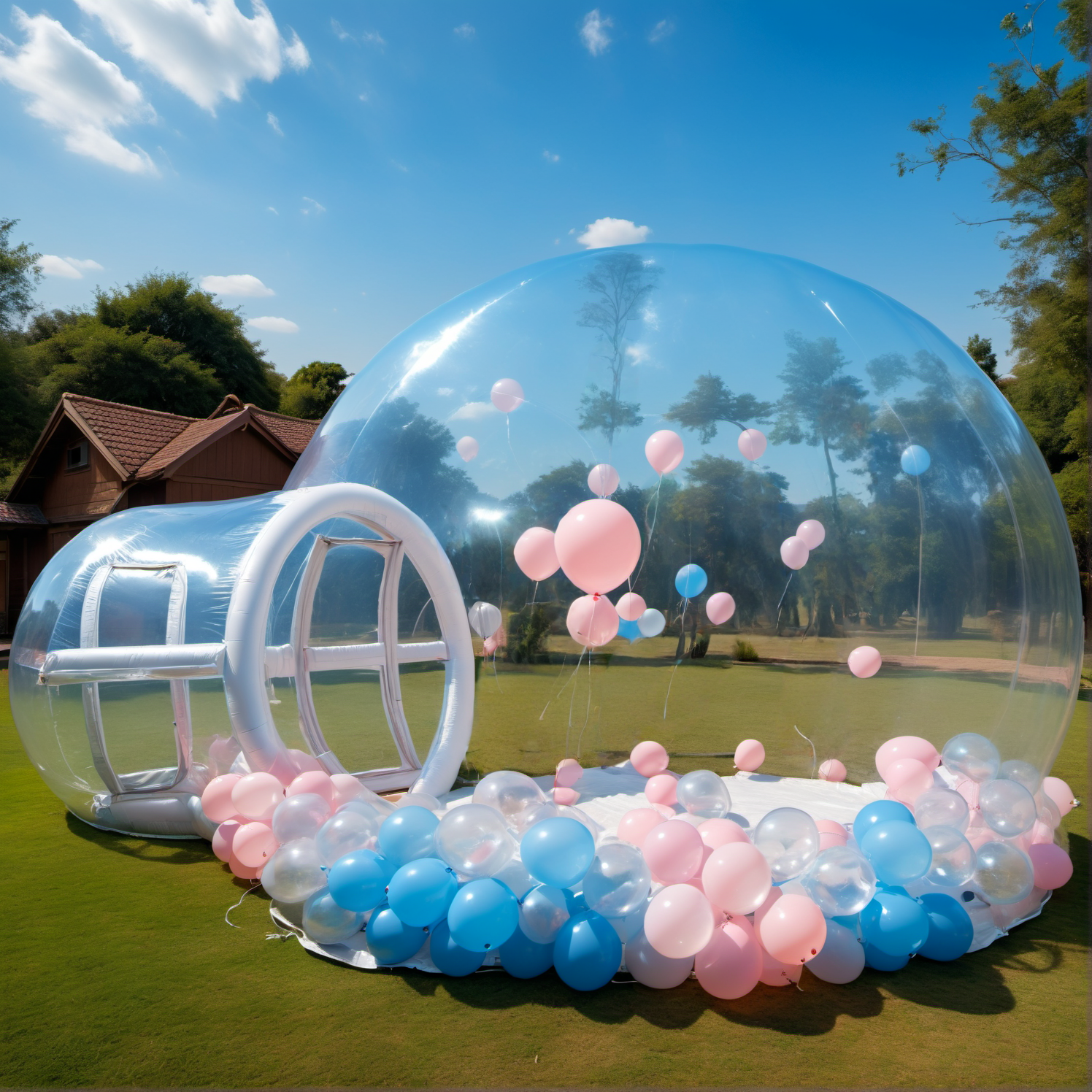 Transparent Dream Bubble House
