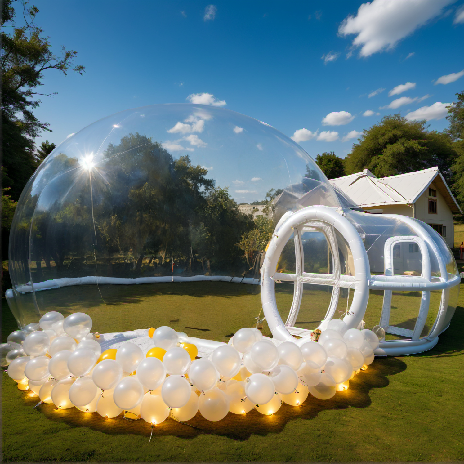 Transparent Dream Bubble House