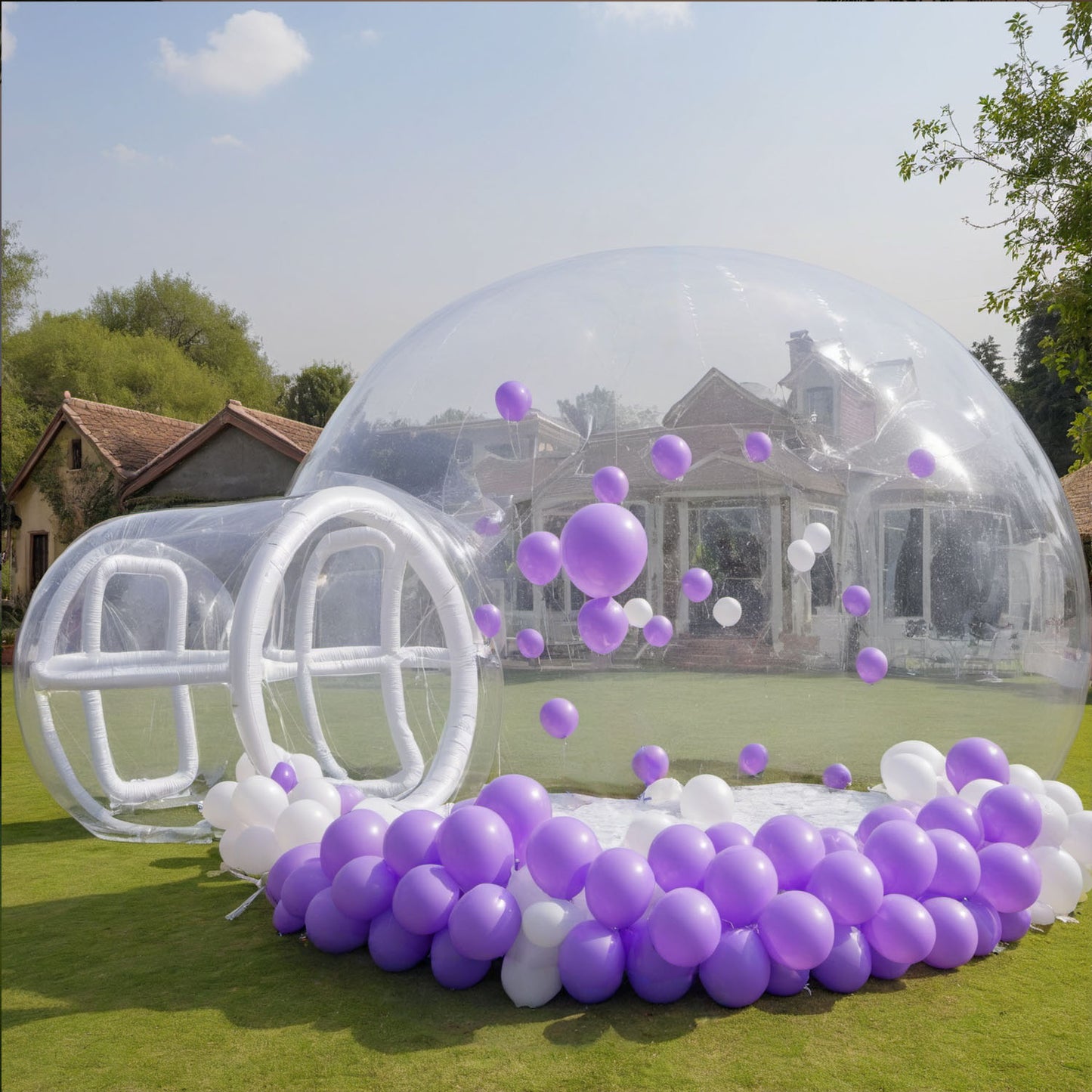 Transparent Inflatable Bubble House