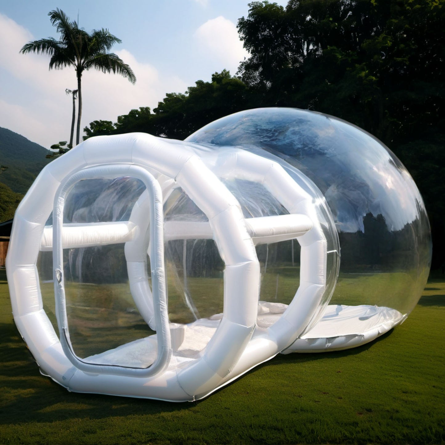 Transparent Inflatable Bubble House