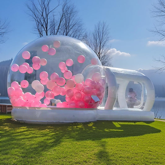 Transparent Bouncing Bubble House