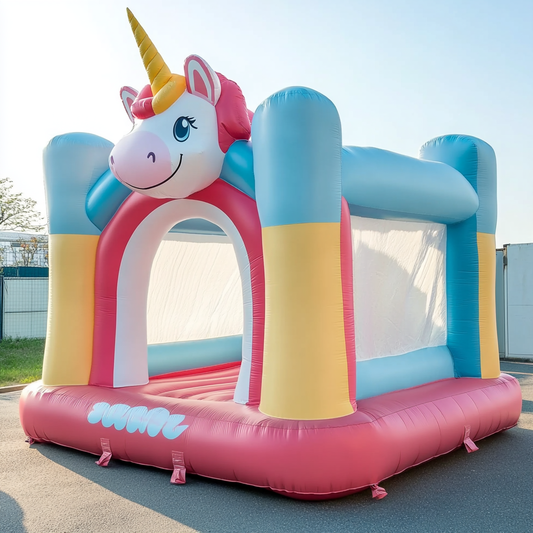 Unicorn Inflatable Bounce House