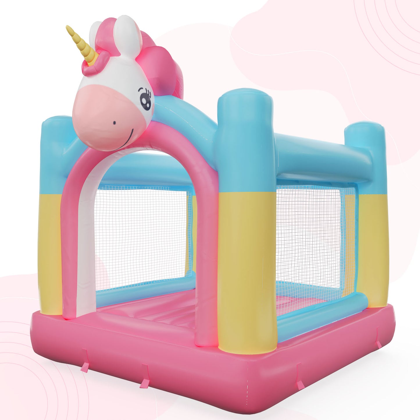 Unicorn Inflatable Bounce House