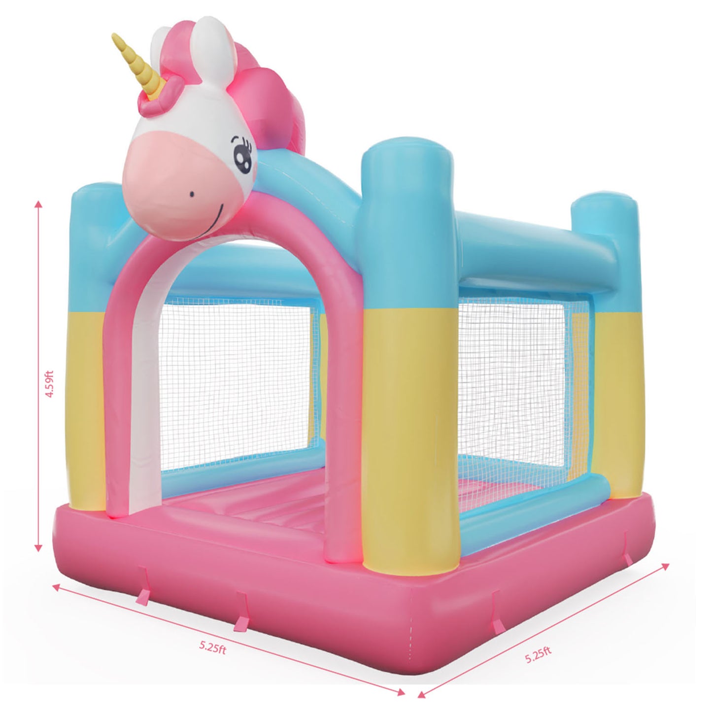 Unicorn Inflatable Bounce House