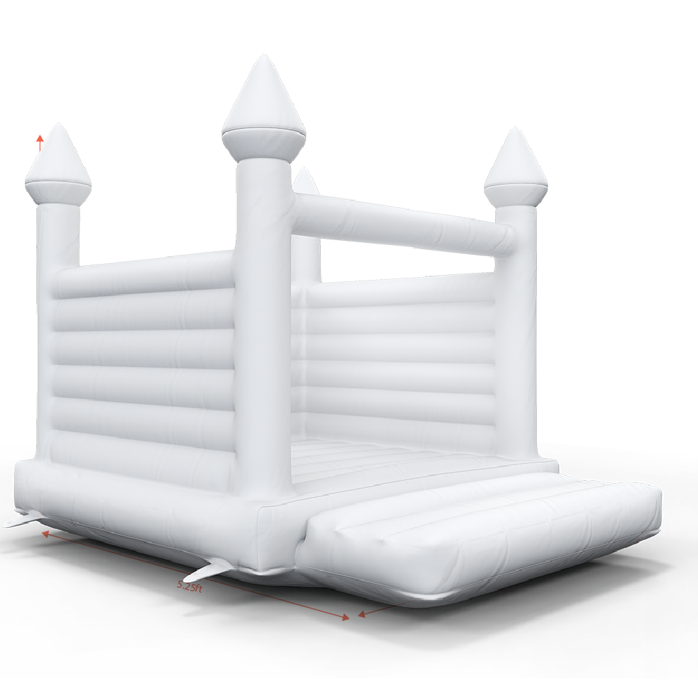 White Inflatable Bounce House