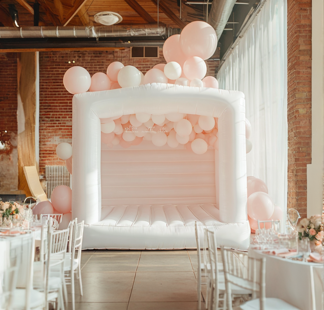 Semi-Enclosed Bounce House