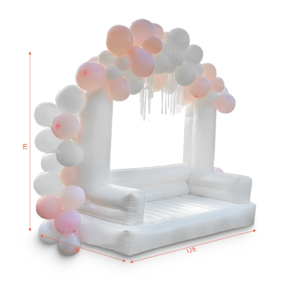 White Multi-Purpose Bounce House