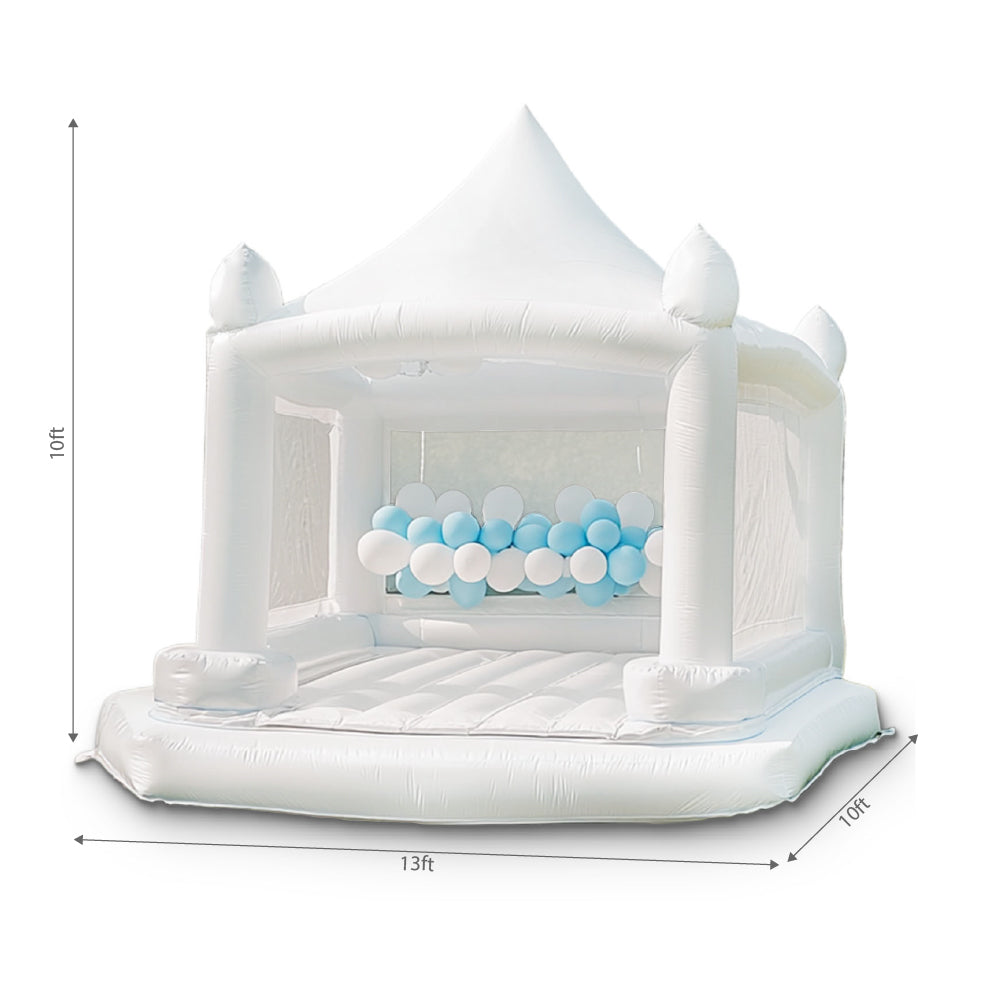 White Peach Bounce House