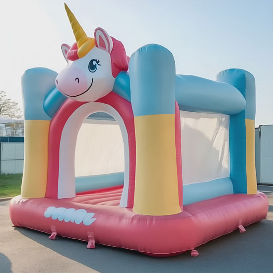 Unicorn Inflatable Bounce House Fun & Colorful Play Area for Kids | Perfect for Birthday Parties10