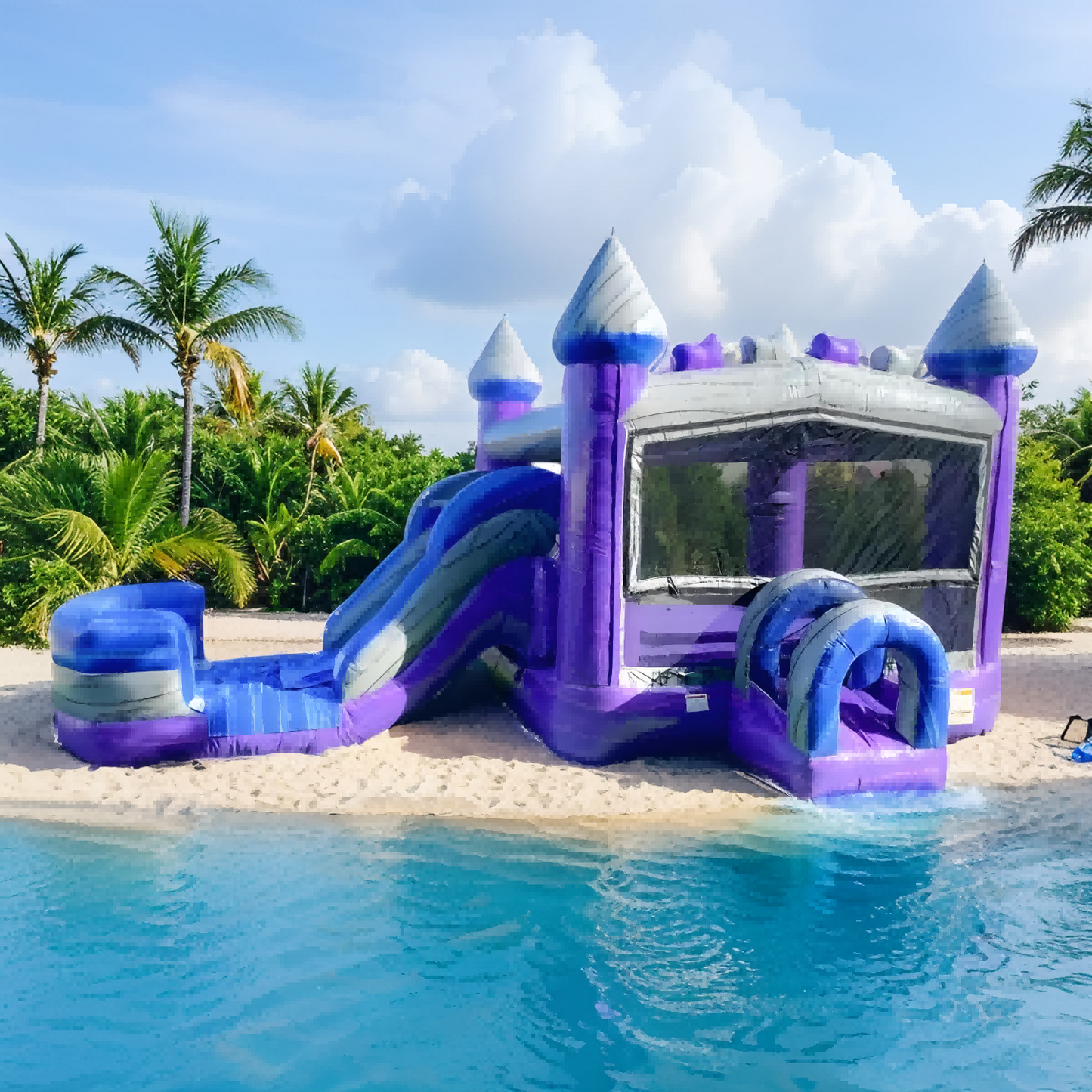Royal Inflatable Slide Castle